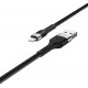 Кабель USB <-> Lightning, Hoco Surpass, 2.1A, 1.2м, X34, Black
