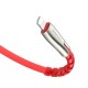 Кабель USB <-> Lightning, Hoco Core, 1,2 m , U58, Red