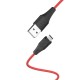 Кабель USB <-> microUSB, Hoco Excellent, Red, 1 м (X32)