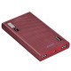 Универсальная мобильная батарея 13000 mAh, Hoco B36 Wooden, Red