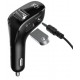 FM-модулятор Baseus Streamer, aux wireless MP3 car charger, Black (F40)