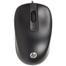 Мышь HP Travel, Black, USB, оптическая, 1000 dpi, 2 кнопки, 1.2 м (G1K28AA)