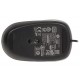 Миша HP Travel, Black, USB, оптична, 1000 dpi, 2 кнопки, 1.2 м (G1K28AA)