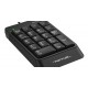 Клавіатура A4Tech FK13P Fstyler, Black, USB, цифрова (Numeric), 18 низькопрофільних клавіш