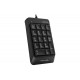 Клавіатура A4Tech FK13P Fstyler, Black, USB, цифрова (Numeric), 18 низькопрофільних клавіш