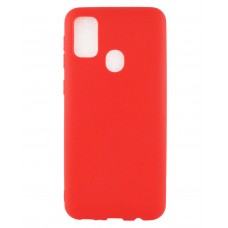 Накладка силіконова для смартфона Samsung M30s / M21, Soft case matte Red