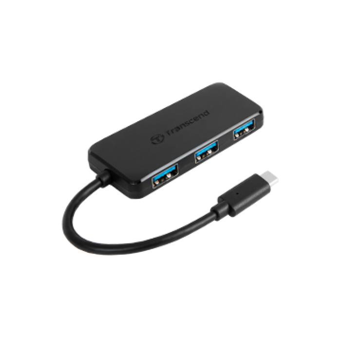 Купити Концентратор USB 3.1 Type-C Transcend HUB2C, Black, 4 порти USB .