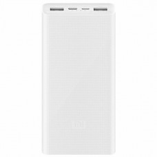 Универсальная мобильная батарея 20000 mAh, Xiaomi Mi 3, White, 2xUSB, 1xUSB Type-C (VXN4258)