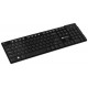 Клавіатура Canyon CNS-HKBW2-RU, Black, USB, бездротова, ультратонка