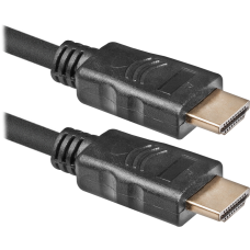 Кабель HDMI - HDMI 15 м Defender Black, V1.4, позолочені конектори (87356)