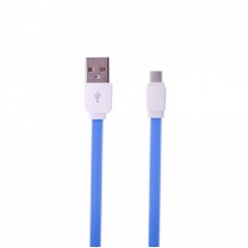 Кабель USB <-> microUSB, LDNIO, Blue, 1 м, 2.1A (XS-07)