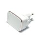 Мережевий зарядний пристрій LDNIO, White, 2xUSB, 2.4A + кабель USB <-> Lightning (A2204)