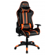 Ігрове крісло Canyon Fobos GС-3, Black/Orange, еко-шкіра, обертання на 360° (CND-SGCH3)