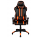Игровое кресло Canyon Fobos GС-3, Black/Orange, эко-кожа, вращение на 360° (CND-SGCH3)