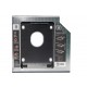 Шасси для ноутбука 1stCharger, Black, 9.5 мм, для SATA 2.5