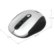 Мышь беспроводная Defender Optimum MS-125, Black/Gray, USB, IR-лазерная, 1000/1500/2000 dpi (52125)