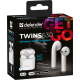 Навушники бездротові Defender Twins 630, White, Bluetooth, кейс (63630)