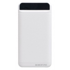 Универсальная мобильная батарея 10000 mAh, Borofone BT29, White