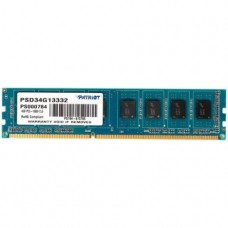 Пам'ять 4Gb DDR3, 1333 MHz, Patriot, 1.5V (PSD34G13332)