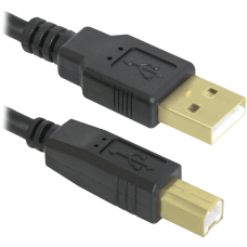 Кабель USB - USB BM 3 м Defender Black (87431)