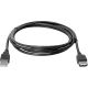 Кабель-подовжувач USB 1.8 м Defender Black (87456)