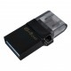 USB 3.2 / microUSB Flash Drive 64Gb Kingston DataTraveler microDuo 3.0 G2, Black (DTDUO3G2/64GB)