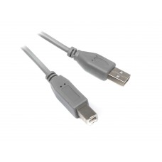 Кабель USB - USB BM 1.8 м Maxxter Gray (U-AMBM-6G)