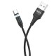 Кабель USB <-> USB Type-C, Hoco Fresh Magnetic, Black, 1.2 м (U76)