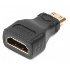 Адаптер Mini HDMI (M) - HDMI (F), Viewcon, Black (VD045B)