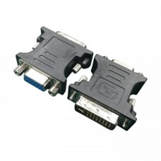 Адаптер DVI (M) - VGA (F), Cablexpert, Black (A-DVI-VGA-BK)