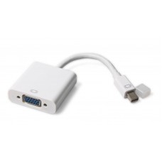 Адаптер Mini DisplayPort (M) - VGA (F), Viewcon, White, 10 см (VDP04)