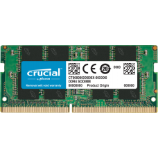Пам'ять SO-DIMM, DDR4, 8Gb, 2666 MHz, Crucial, CL19, 1.2V (CT8G4SFRA266)