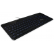 Клавиатура Canyon CNS-HKB5RU, Black, USB, 107 кнопок, 13 
