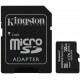 Карта памяти microSDHC, 32Gb, Class10 UHS-I, Kingston V10 A1 Canvas Select Plus 2-pack + SD-adapter