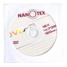 Диск DVD-R Nanotex, 4.7Gb, 16x, Bulk Box