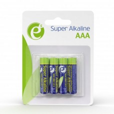Батарейка AAA (LR03), лужна, EnerGenie, 4 шт, 1.5V, Blister (EG-BA-AAA4-01)