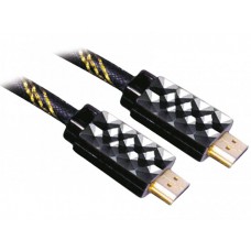 Кабель HDMI - HDMI 5 м Viewcon Black, V1.4, позолочені конектори (VD515-5M)