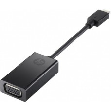 Адаптер USB 3.1 Type-C (M) - VGA (F), HP, Black, 15 см (P7Z54AA)
