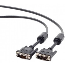Кабель DVI - DVI 3 м Cablexpert, 24/24 (CC-DVI2-BK-10)