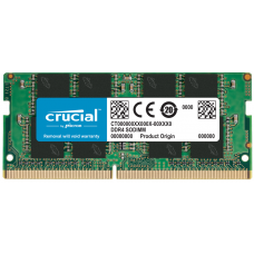 Пам'ять SO-DIMM, DDR4, 16Gb, 3200 MHz, Crucial, Bulk (CT16G4SFRA32AT)