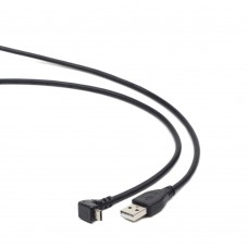 Кабель USB - micro USB 1.8 м Cablexpert Black (CCP-mUSB2-AMBM90-6)