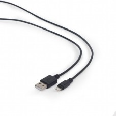 Кабель USB 2.0 - 0.5м BM-папа/Lightning Cablexpert CC-USB2-AMLM-0.5M черный (CC-USB2-AMLM-0.5M)