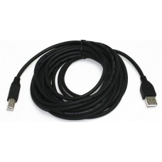 Кабель USB 2.0 (AM) - USB 2.0 (BM), 3.0 м, Black, Cablexpert (CCB-USB2-AMBM-10)