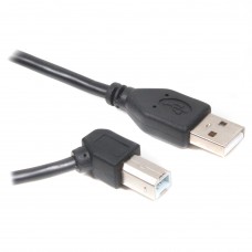 Кабель USB - USB BM 1.8 м Cablexpert Black (CCP-USB2-AMBM90-6)
