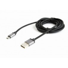 Кабель USB - micro USB 1.8 м Cablexpert Black (CCB-MUSB2B-AMBM-6)