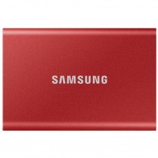 Зовнішній накопичувач SSD, 1Tb, Samsung Portable SSD T7, Red, USB 3.2 (MU-PC1T0R/WW)