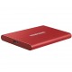 Зовнішній накопичувач SSD, 1Tb, Samsung Portable SSD T7, Red (MU-PC1T0R/WW)
