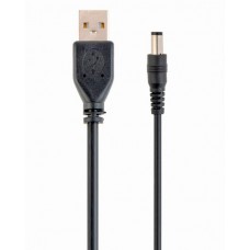 Кабель питания Cablexpert CC-USB-AMP35-6, USB-AM на вилку 3.5 мм, 1.8 м (CC-USB-AMP35-6)