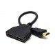 Розгалужувач HDMI сигналу, Cablexpert DSP-2PH4-04, Black, на 2 порти HDMI V1.4, пасивний