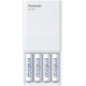 Зарядний пристрій Panasonic BQ-CC87USB+4xBK-3MCCE, White (K-KJ87MCC40USB)